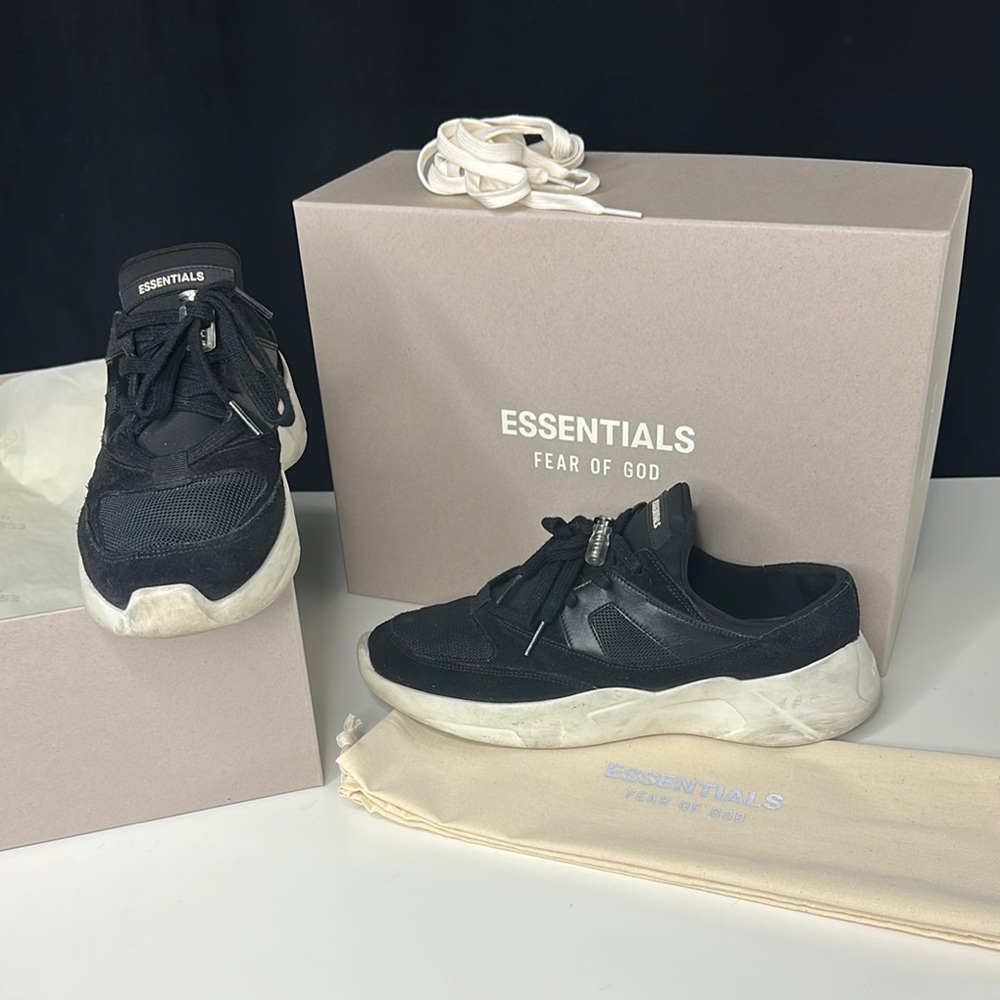 Fear of God Essentials Black Sneakers